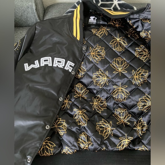 Golden State Warriors Starter Varsity Jacket - Picture 2 of 5